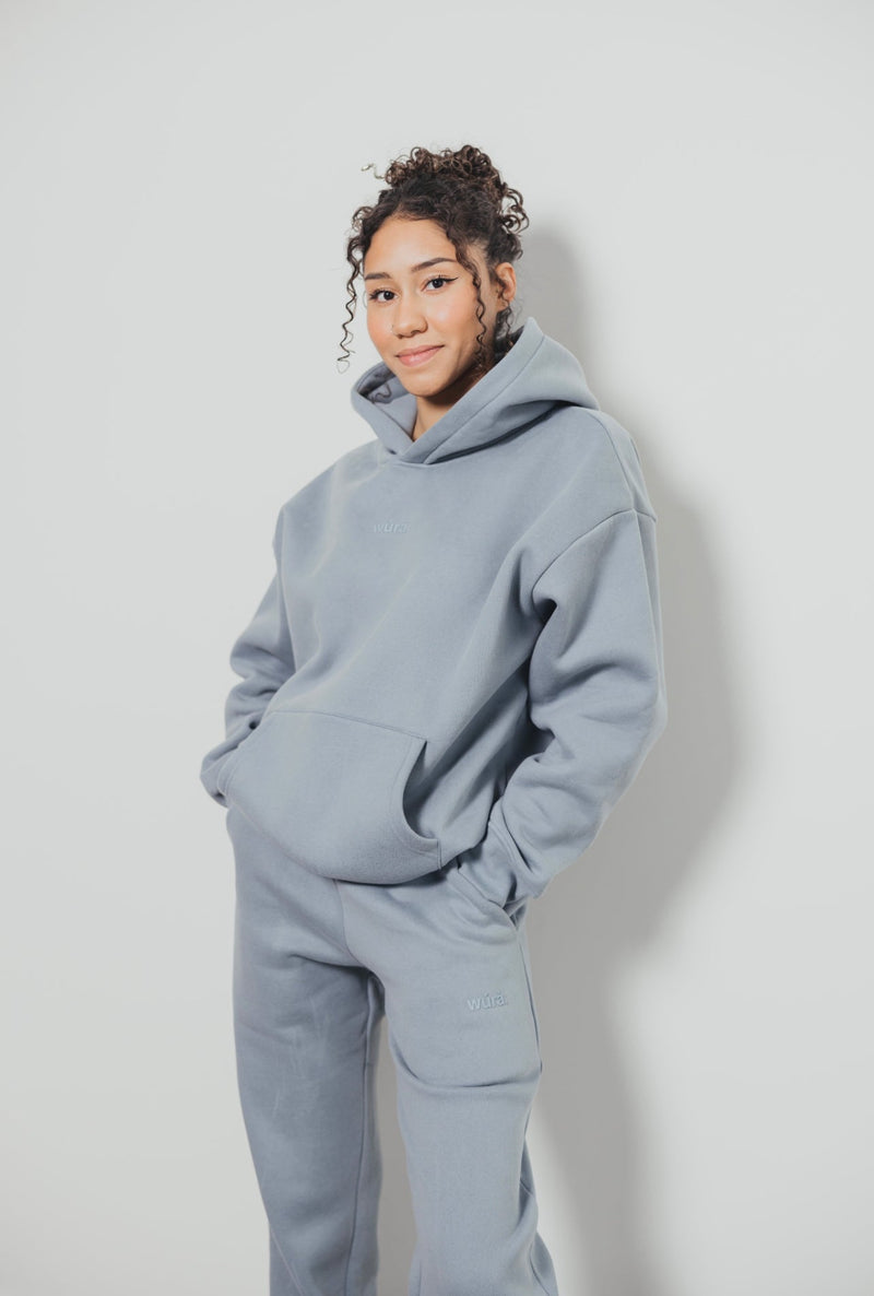 Grey sales wolf hoodie